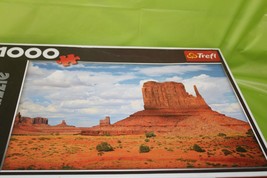 Trefl 1000 Piece Monument Valley Jigsaw Puzzle 10315 Made In Poland - £15.48 GBP