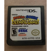 Nintendo DS Mario &amp; Sonic Olympic Games Game Only Tested - £10.07 GBP