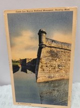 Vintage Florida Postcard St Augustine San Marcos Fort - £3.53 GBP