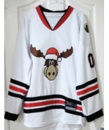 Christmas Vacation Griswold Hockey Jersey  Moose on Front XL Jersey Nati... - £52.01 GBP