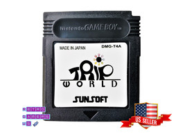 Trip World Nintendo Game Boy 1992 Custom Reproduction Blue Cart (USA Sel... - £10.21 GBP