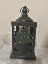 Bear lodge Lantern with led candle image 2