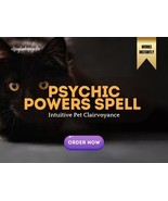 Psychic Powers Spell | Intuitive Pet Clairvoyance - $274.40 CAD+