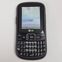 LG 501C Black QWERTY Keyboard Phone (Tracfone) - £15.72 GBP