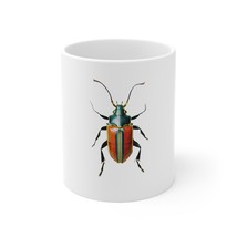 Mug Beetle Colorful Insect Gifts for Insect Lovers Weird Spider Gross Na... - £11.78 GBP