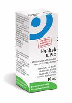 Hyabak eye drops new formula 10Ml - Take care of the Eyes - Moisten the Eyes - T - £22.18 GBP