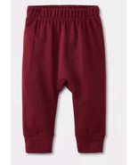 Baby Boys&#39; 6-9 Months Jogger Pants - Cat &amp; Jack, Dark Red - $10.92 CAD