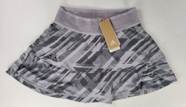 Women's Adidas Tennis Match Heat.RDY Grey Skirt GG3789 Size XS - $29.65