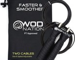 Attack Speed Jump Rope : Adjustable Jumping Ropes : Unique Two Cable Ski... - $37.99