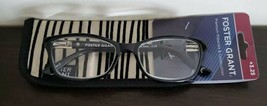 Foster Grant ~ +3.25 ~ Black Plastic Frame Reading Glasses ~ Jules ~  LO... - $22.44
