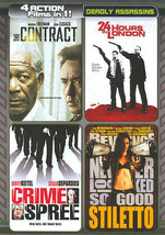 The Contract/24 Hours in London/Crime Spree/Stiletto (DVD, 2009, 2-Disc Set) NEW - £4.47 GBP