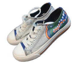 Florida Gators football FOCO size 6  Glitter Low Top Canvas Shoes FOCO 6 - $15.98