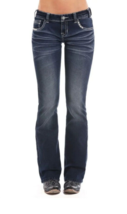 Rock and Roll Cowgirl W0-5071 Original Low Rise Bootcut Denim - Size 26x34 - £13.61 GBP