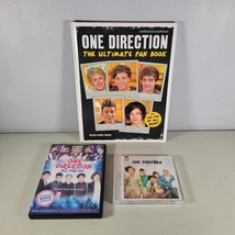 One Direction Music Lot The Ultimate Fan Book All For One DVD Up All Night CD - £19.09 GBP