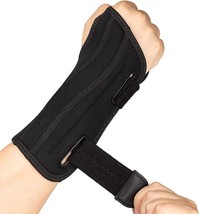 Wrist Brace, Adjustable Wrist Support Brace with Splints (Right hand,Size:M) - £10.88 GBP