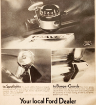 1966 Ford Accessories Compass Spotlight Advertisement Automobilia Supply... - $382.29 MXN