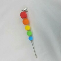 Rainbow Bead Cookie Scribe Sewing Stiletto Quilting Applique Cake Decora... - £11.82 GBP