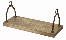 Home Sweet Home Wooden And Iron Swing - $84.95