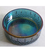 Vintage Indiana Glass Blue/Purple Carnival Iridescent Color Grape Candy ... - $27.99