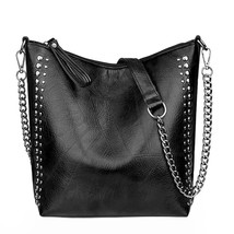 Women Retro Bucket bag Crossbody bags for women 2022 Leather Handbags High quali - £27.01 GBP