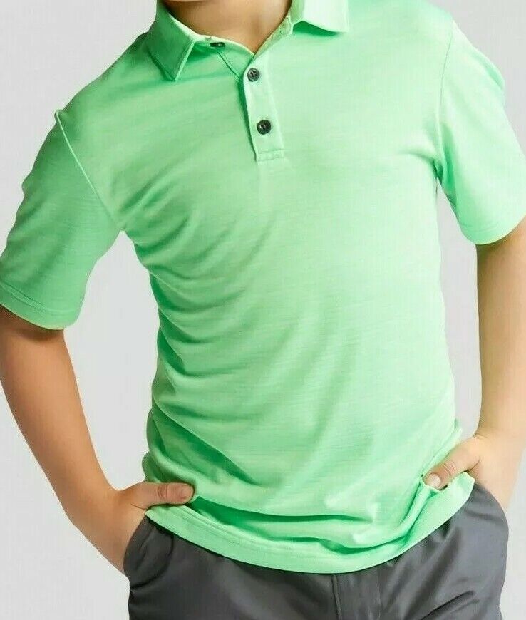 c9 Champion Youth Boy's Size XS (4-5) ~ Green Heather ~ Collared Shirt - $22.44