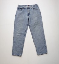 Vtg 90s Tommy Hilfiger Mens 34x30 Distressed Spell Out Straight Leg Jean... - $59.35