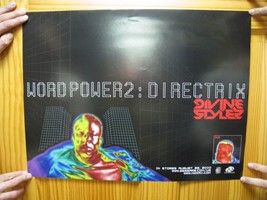Divine Styler 2 Directrix MO Wax 2-Sided Word Power Poster-
show original tit... - £21.11 GBP