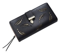 Women Wallet Leather Card Coin Holder Money Clip Long Phone Clutch Photo... - £21.05 GBP