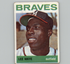 1964 Topps #416 Lee Maye G Braves - £2.40 GBP