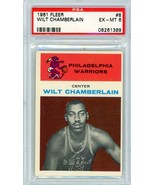 1961 Fleer Wilt Chamberlain Rookie #8 PSA 6 P1251 - £11,753.40 GBP