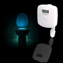 Toilet Bowl Night Light Motion Activated, 7 Colors, LED Fun Safe Brand NEW! - £7.44 GBP