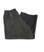 Newport News Easy Style Pants Sz 20 Denim Lightweight Button Front Wide ... - €17,24 EUR