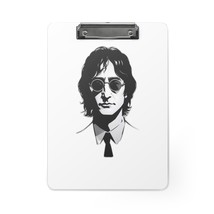 Personalized John Lennon Portrait Clipboard: USA-Made, Single or Double-... - £38.08 GBP