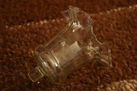Homco Ruffled Edge Clear Sconce Votive Cup Home Interiors &amp; Gifts - $5.00