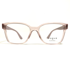 Vogue Brille Rahmen VO5452 2942 Durchsichtig Rosa Quadratisch Cat Eye 53-17-140 - £47.87 GBP