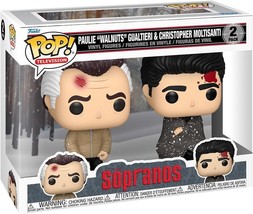Funko Pop Sopranos Paulie “Walnuts” Gualtieri &amp; Christopher Moltisanti 2... - $29.99