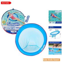Papasan Floating Lounger with Inflatable Edges - Ideal for Poolside Rela... - $37.57