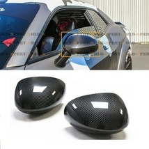2Pc Real Carbon Fiber Side View Mirror Cover Caps For 2009-2022 DODGE CH... - £76.74 GBP