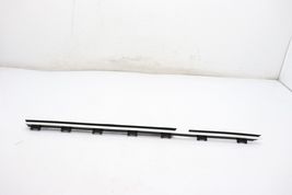 97-03 BMW E39 REAR RIGHT PASSENGER WINDOW INTERIOR CHROME MOLDING TRIM E3411 image 2