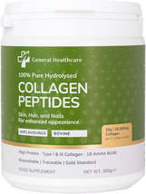 Collagen Powder Bovine Peptides, Type I &amp; III, 100% Pure Hydrolysed Gold... - £19.71 GBP
