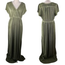 Balticborn Athena Pleated Maxi Dress Sage XXXL New - $59.00