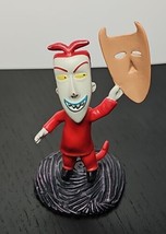 Tim Burtons Nightmare Before Christmas Lock 2.5&quot; PVC Action Figure Cake Topper - £10.27 GBP
