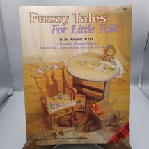 Vintage Craft Patterns, Fuzzy Tales For Little Folk 8556, Painting Projects Book - £9.90 GBP