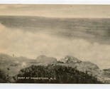 Surf at Jamestown Rhode Island Real Photo Postcard 1920&#39;s Violet Hayward - $15.84