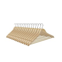 Organize It All 15-Pack Natural Dress Hanger with Wood Bar - £35.19 GBP