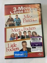 3 Movie Laugh Pack: Meet the Parents - Meet the Fockers - Little Fockers (DVD) - £5.31 GBP