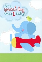 For A Special Boy Who&#39;s One Today - Birthday Greeting Card - 2586A - $2.77