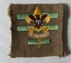 Boy Scout BSA Senior Patrol Leader on Sand Twill WWII - £31.89 GBP