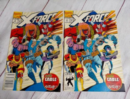 X Force #8 Newsstand &amp; Direct 2 Copies Marvel Comics 1992 1st Domino NM- - $21.73