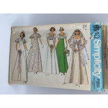 Simplicity Misses Bridal Bridesmaid Dress Sewing Pattern sz 14 6940 - uncut - £10.09 GBP